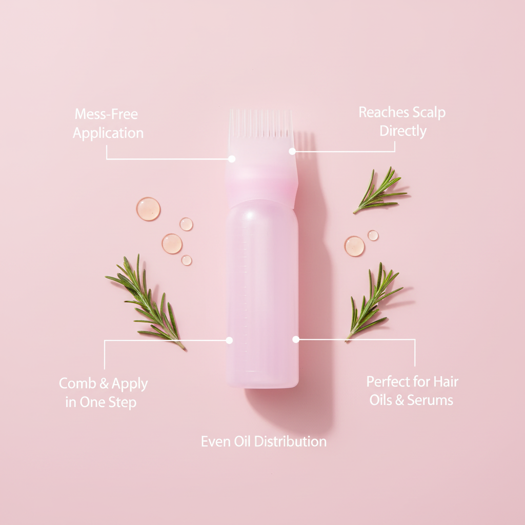 RosyRoots™ Precision Oil Comb Applicator